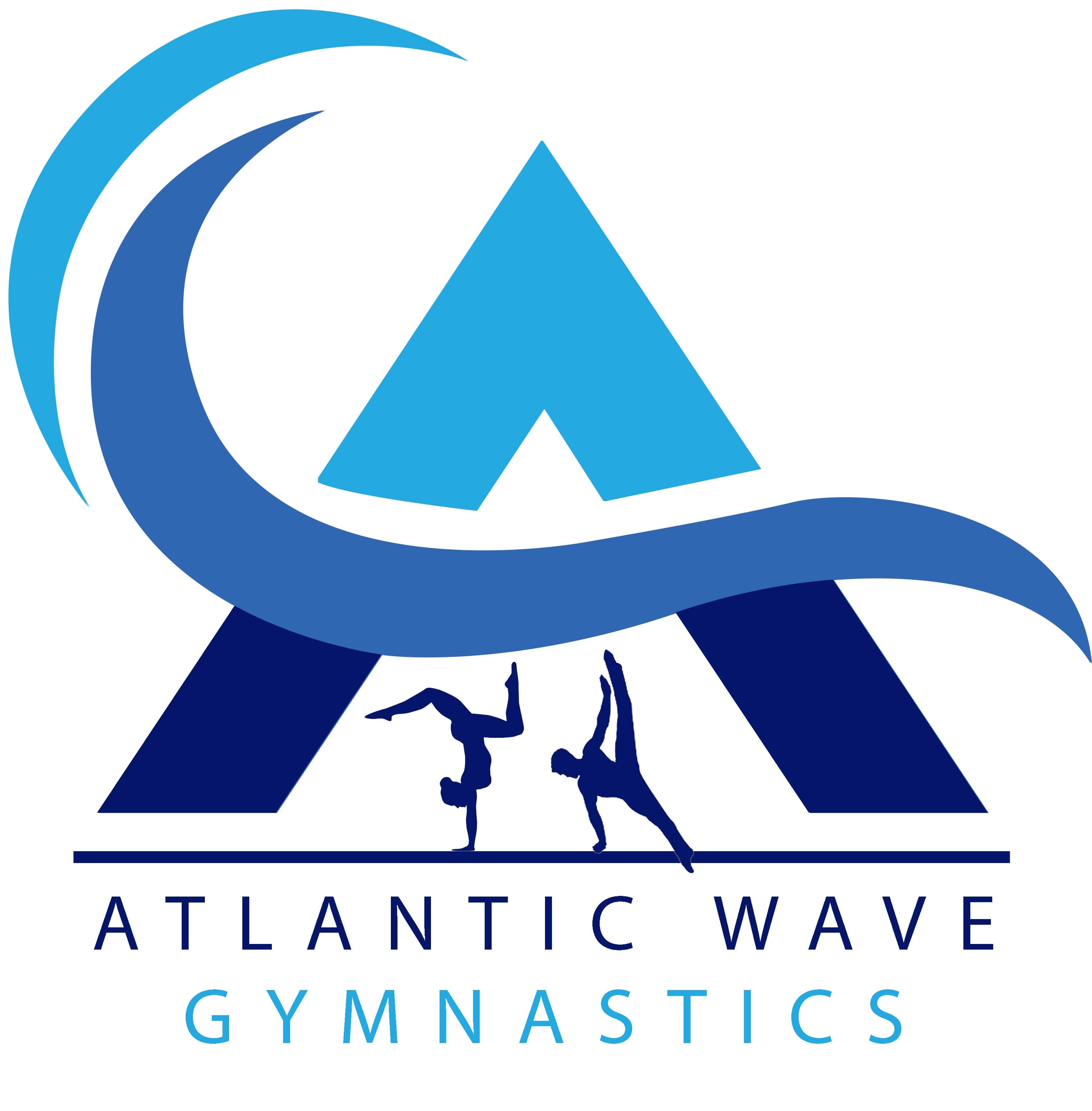 Atlantic Wave Gymnastics Logo