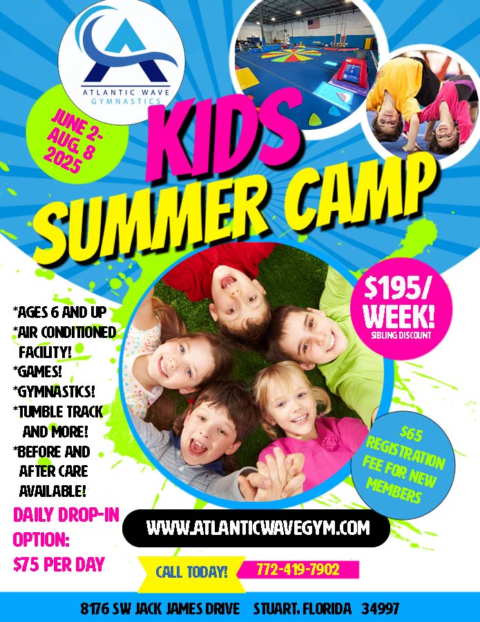 Summer camp flyer